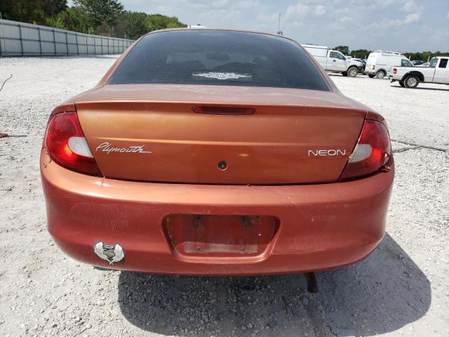 1P3ES46CXYD512412 - 2000 PLYMOUTH NEON BASE 橙色 照片 6