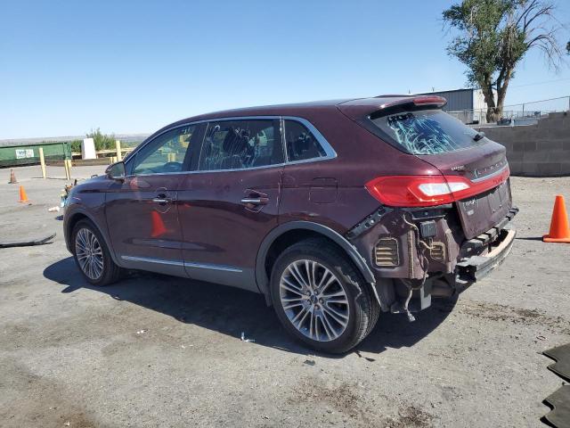 2LMPJ8LR7HBL19751 - 2017 LINCOLN MKX RESERVE Bordo fotoğraf 2