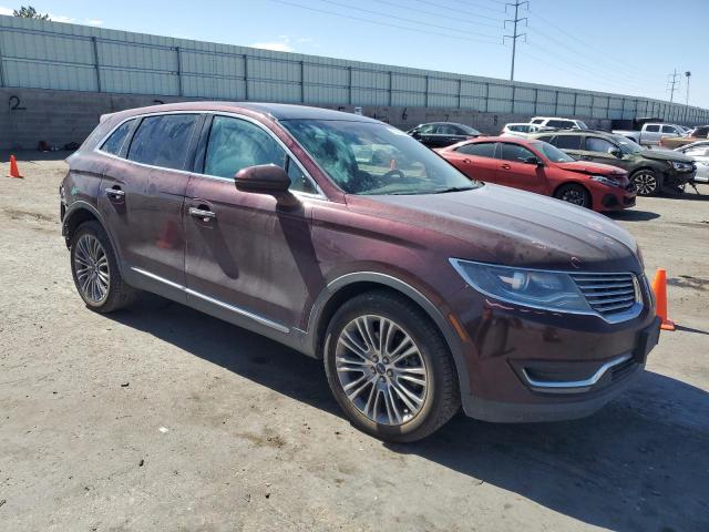 2LMPJ8LR7HBL19751 - 2017 LINCOLN MKX RESERVE Bordo fotoğraf 4