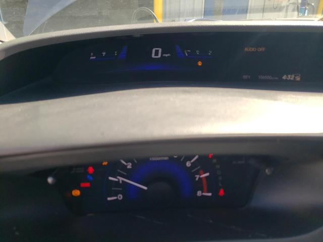 2HGFB2F92EH546437 - 2014 HONDA CIVIC EXL ნაცრისფერი ფოტო 9