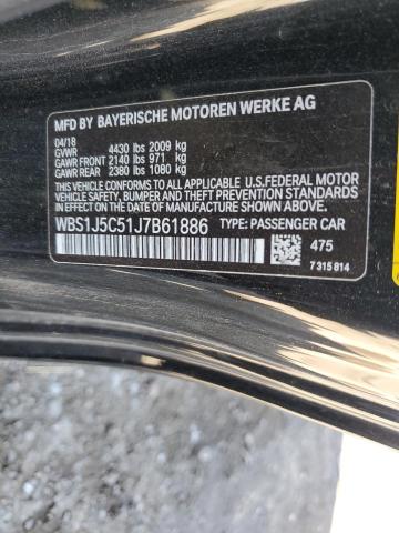 WBS1J5C51J7B61886 - 2018 BMW M2 黑色 照片 13