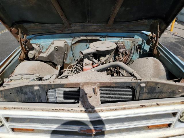 CS248T141943 - 1968 CHEVROLET C20 BLUE photo 11