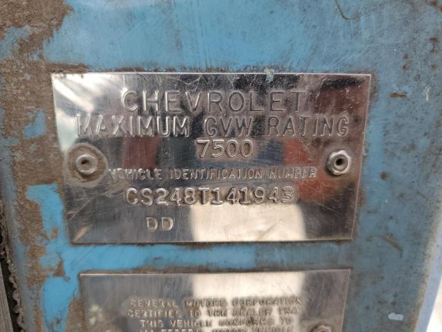 CS248T141943 - 1968 CHEVROLET C20 BLUE photo 12