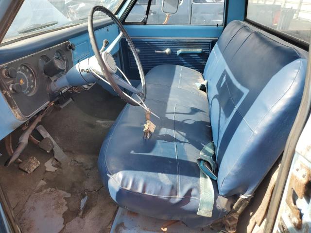 CS248T141943 - 1968 CHEVROLET C20 BLUE photo 7