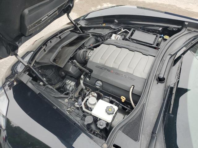 1G1YA2D73K5100417 - 2019 CHEVROLET CORVETTE STINGRAY 1LT BLACK photo 11