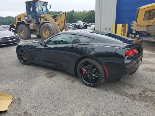 1G1YA2D73K5100417 - 2019 CHEVROLET CORVETTE STINGRAY 1LT BLACK photo 2