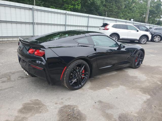1G1YA2D73K5100417 - 2019 CHEVROLET CORVETTE STINGRAY 1LT BLACK photo 3