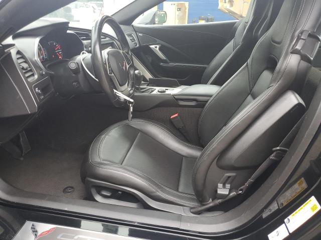 1G1YA2D73K5100417 - 2019 CHEVROLET CORVETTE STINGRAY 1LT BLACK photo 7