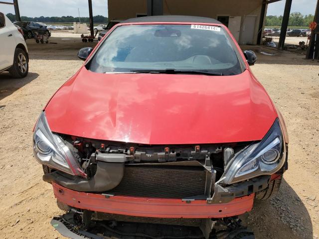 W04WJ3N50HG125008 - 2017 BUICK CASCADA SPORT TOURING RED photo 5