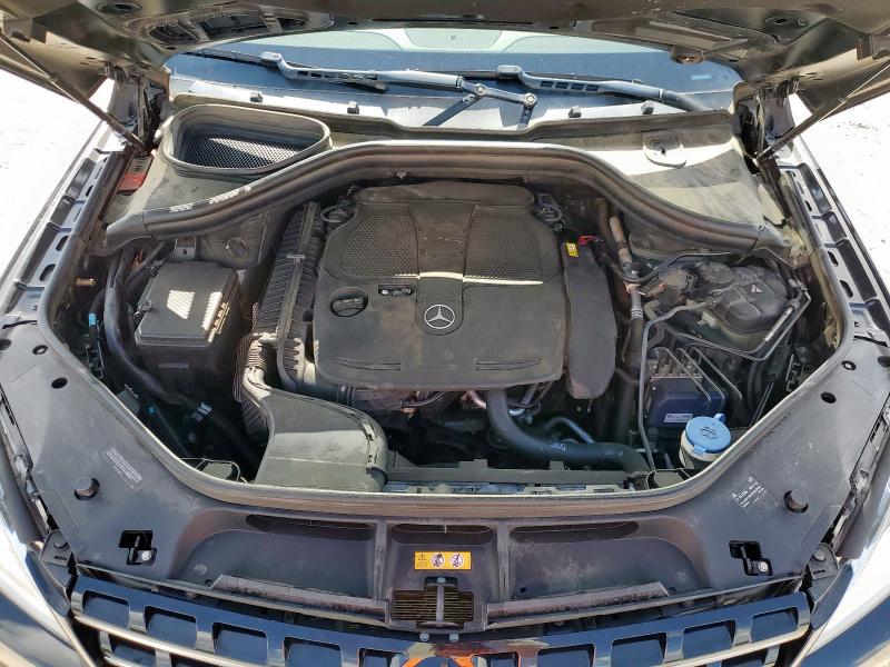4JGDA5HB3DA251821 - 2013 MERCEDES-BENZ ML 350 4MATIC BLACK photo 12