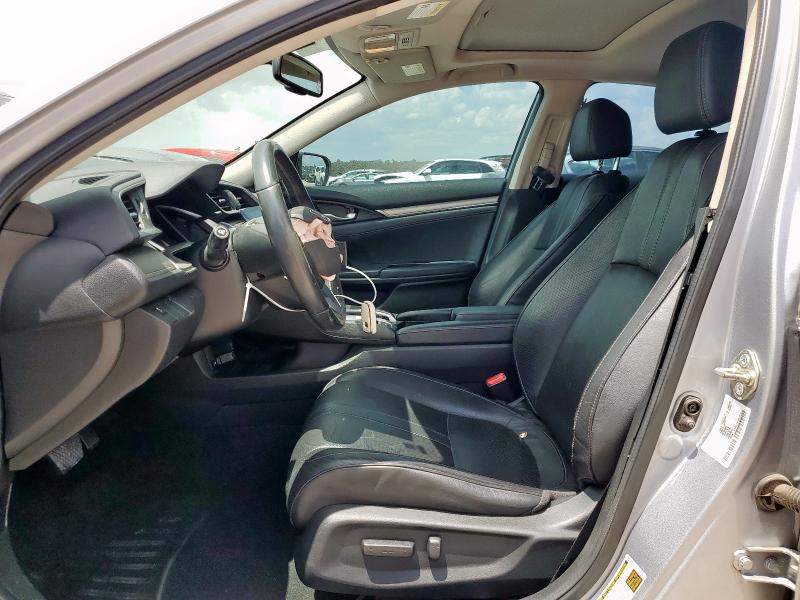 2HGFC1F7XGH647024 - 2016 HONDA CIVIC EXL SILVER photo 7