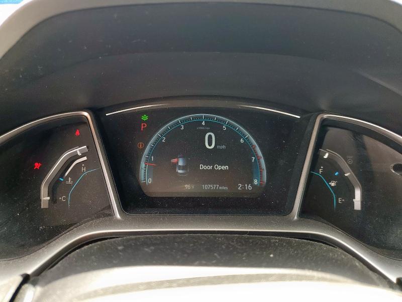 2HGFC1F7XGH647024 - 2016 HONDA CIVIC EXL SILVER photo 9