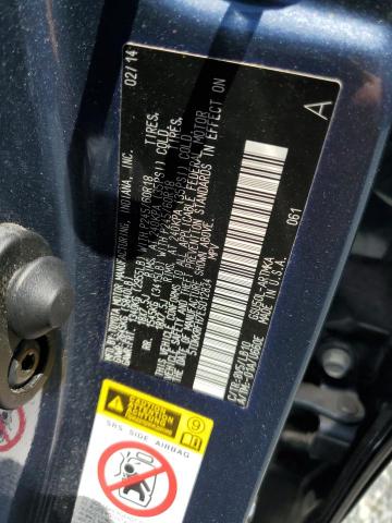 5TDKKRFH7ES012834 - 2014 TOYOTA HIGHLANDER XLE BLUE photo 13