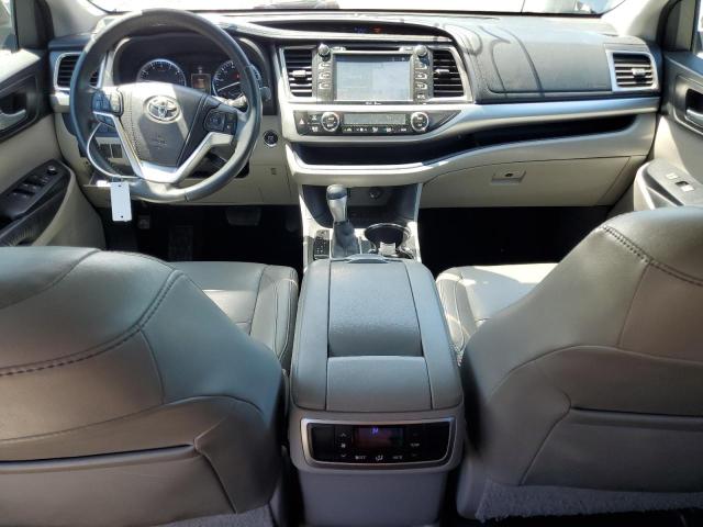 5TDKKRFH7ES012834 - 2014 TOYOTA HIGHLANDER XLE BLUE photo 8