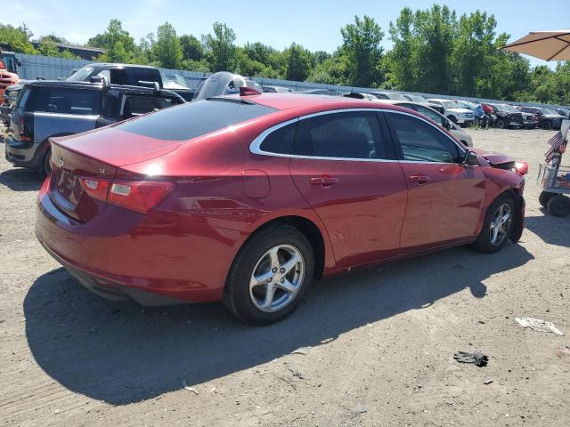 1G1ZD5ST8JF189827 - 2018 CHEVROLET MALIBU LT RED photo 3