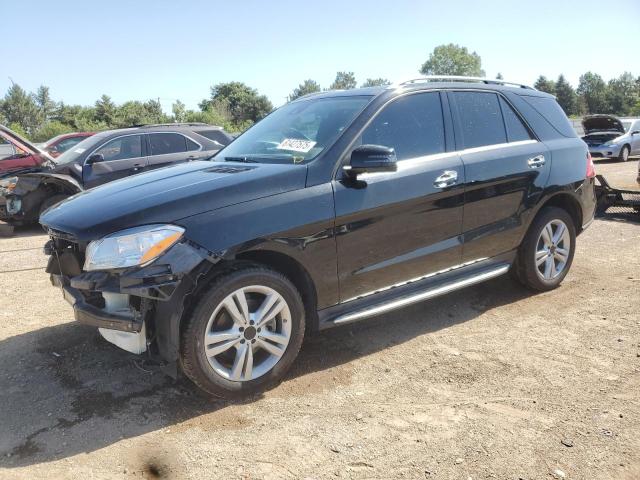 4JGDA5HB4EA342520 - 2014 MERCEDES-BENZ ML 350 4MATIC BLACK photo 1