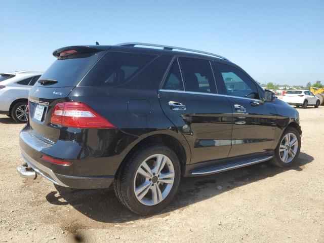 4JGDA5HB4EA342520 - 2014 MERCEDES-BENZ ML 350 4MATIC BLACK photo 3
