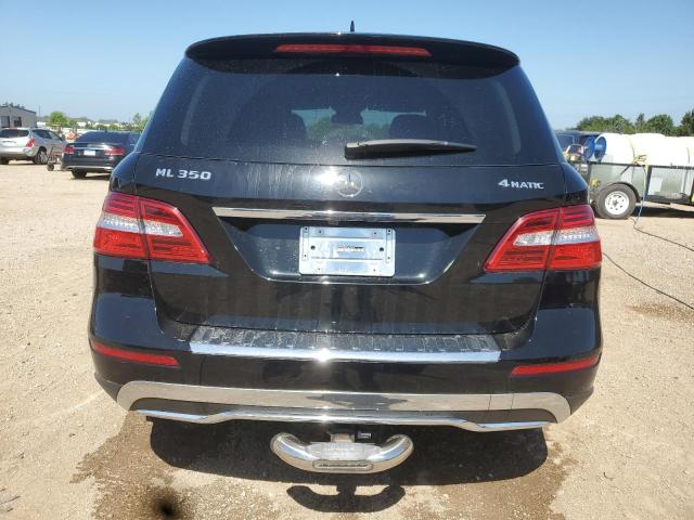 4JGDA5HB4EA342520 - 2014 MERCEDES-BENZ ML 350 4MATIC BLACK photo 6