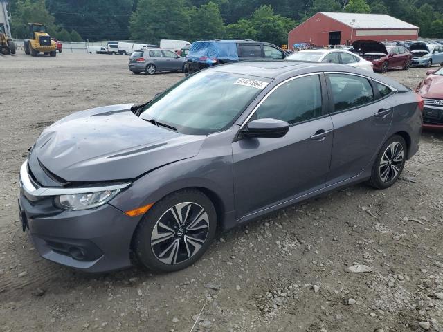 19XFC1F73HE011749 - 2017 HONDA CIVIC EXL ნაცრისფერი ფოტო 1