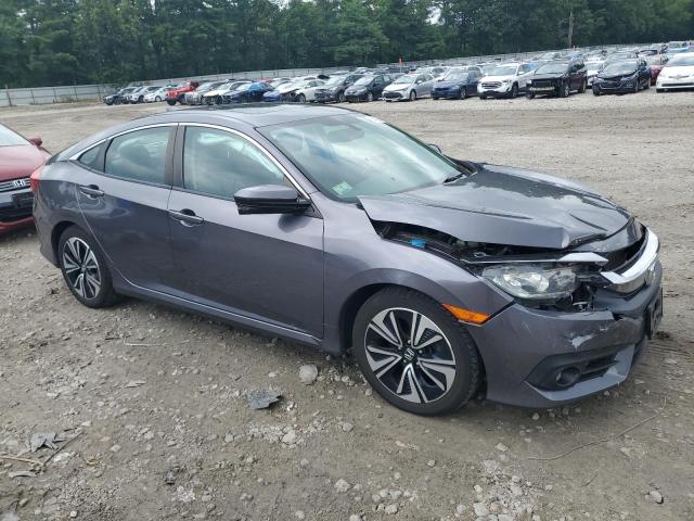 19XFC1F73HE011749 - 2017 HONDA CIVIC EXL ნაცრისფერი ფოტო 4