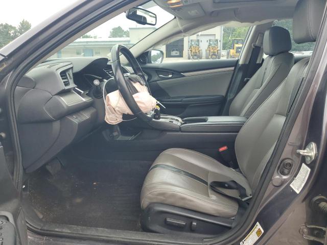 19XFC1F73HE011749 - 2017 HONDA CIVIC EXL ნაცრისფერი ფოტო 7