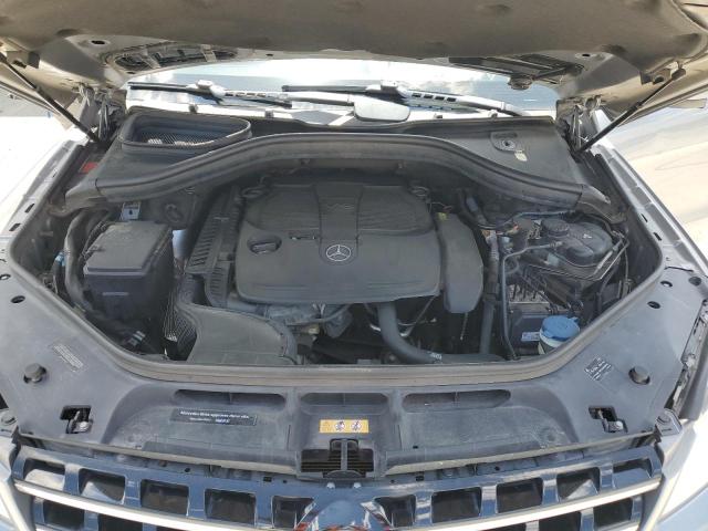 4JGDA5HB6FA581648 - 2015 MERCEDES-BENZ ML 350 4MATIC GRAY photo 12