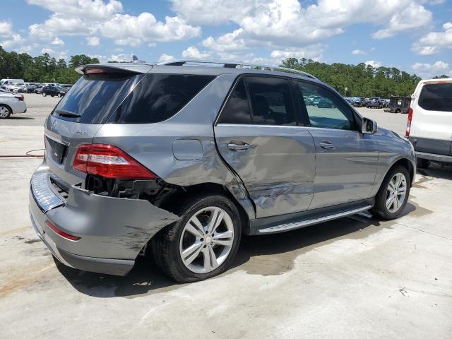 4JGDA5HB6FA581648 - 2015 MERCEDES-BENZ ML 350 4MATIC GRAY photo 3