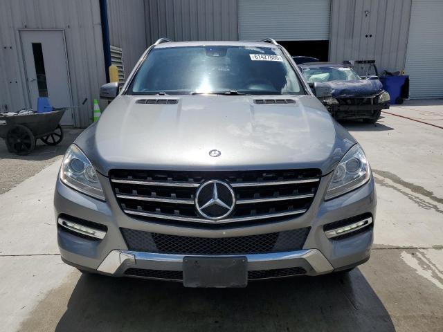 4JGDA5HB6FA581648 - 2015 MERCEDES-BENZ ML 350 4MATIC GRAY photo 5