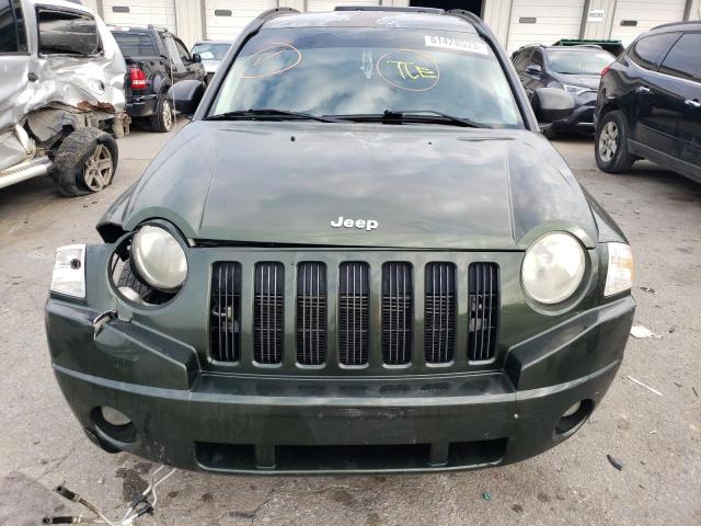 1J8FF47W07D122606 - 2007 JEEP COMPASS GREEN photo 5