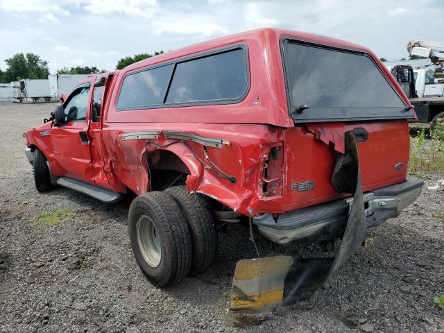 1FTWX32F1XEC08474 - 1999 FORD F350 SUPER DUTY RED photo 2