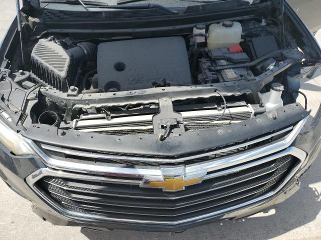 1GNERGKW1MJ137042 - 2021 CHEVROLET TRAVERSE LT BLACK photo 12