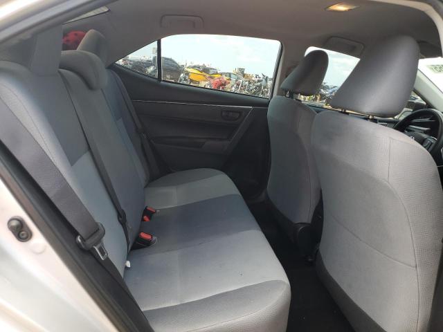 2T1BURHE6GC500052 - 2016 TOYOTA COROLLA L ვერცხლისფერი ფოტო 10