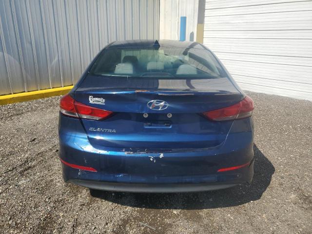 5NPD84LF0JH215822 - 2018 HYUNDAI ELANTRA SEL BLUE photo 6