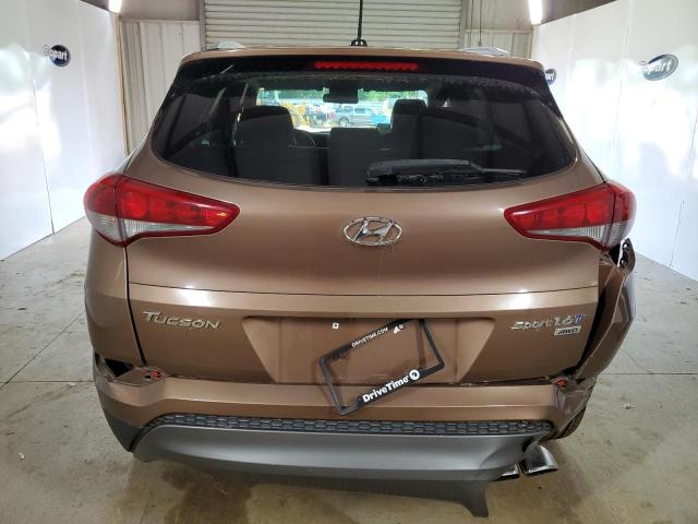 KM8J3CA2XGU245318 - 2016 HYUNDAI TUCSON LIMITED BROWN photo 6