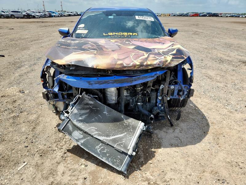 SHHFK7H44KU212259 - 2019 HONDA CIVIC SPORT Niebieski zdjęcie 5