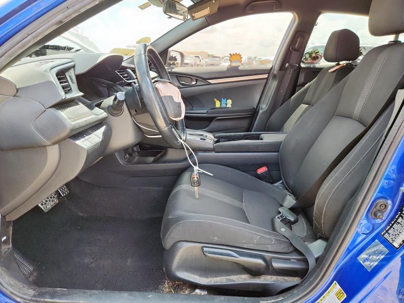 SHHFK7H44KU212259 - 2019 HONDA CIVIC SPORT Niebieski zdjęcie 7