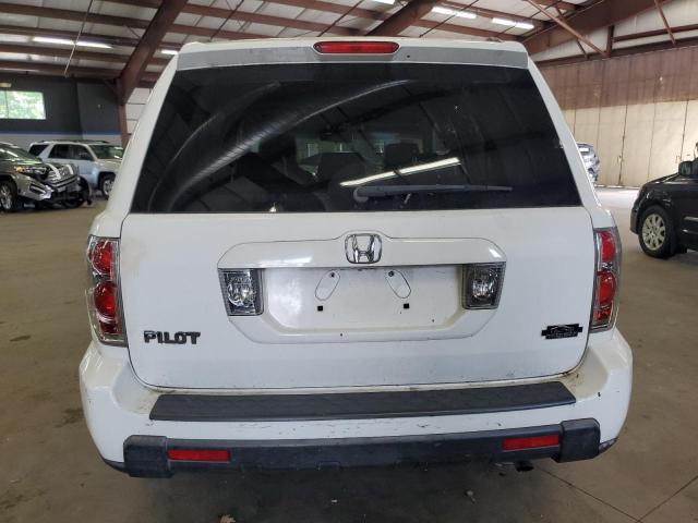 5FNYF28566B051929 - 2006 HONDA PILOT EX WHITE photo 6