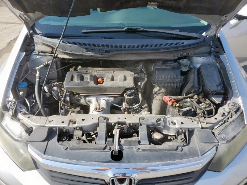 19XFB2F84CE317093 - 2012 HONDA CIVIC EX SILVER photo 11