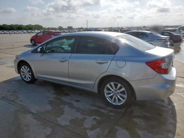 19XFB2F84CE317093 - 2012 HONDA CIVIC EX SILVER photo 2
