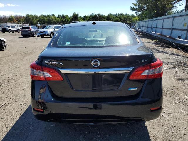 1N4AB7AP6DN909703 - 2013 NISSAN SENTRA S BLACK photo 6