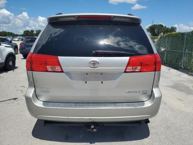 5TDBA22C94S007671 - 2004 TOYOTA SIENNA XLE SILVER photo 6