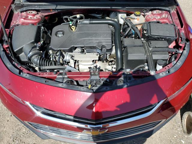 1G1ZD5ST7JF281432 - 2018 CHEVROLET MALIBU LT წითელი ფოტო 11