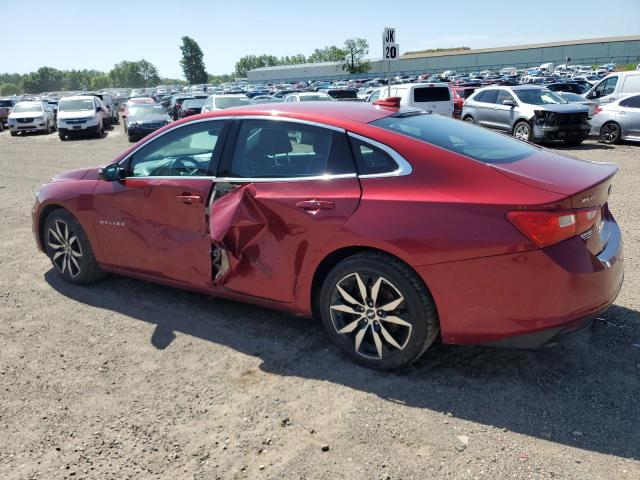 1G1ZD5ST7JF281432 - 2018 CHEVROLET MALIBU LT წითელი ფოტო 2