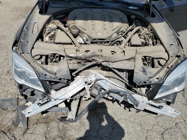 WBA6D4C56HD977769 - 2017 BMW 650 I GRAN COUPE BLACK photo 11