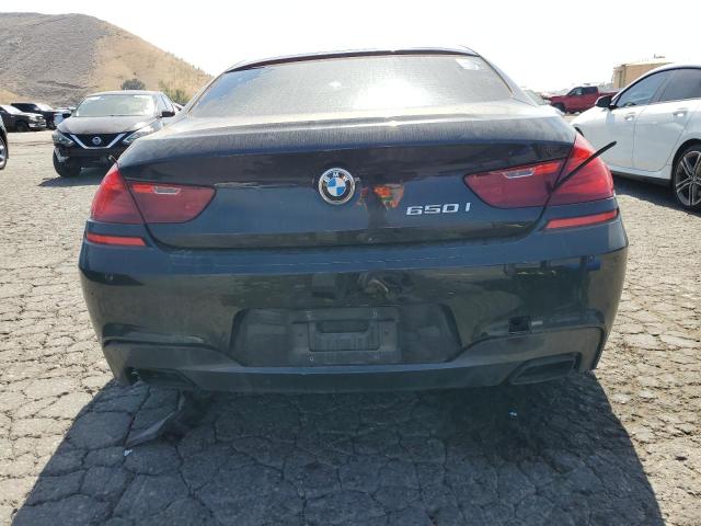 WBA6D4C56HD977769 - 2017 BMW 650 I GRAN COUPE BLACK photo 6