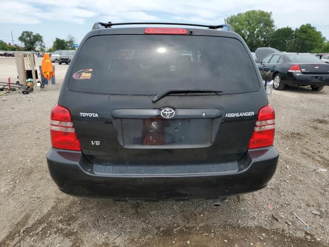 JTEGF21A230082846 - 2003 TOYOTA HIGHLANDER LIMITED BLACK photo 6