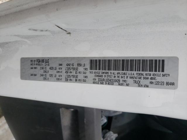 3C6URVJG5HE516428 - 2017 RAM PROMASTER 3500 HIGH WHITE photo 12