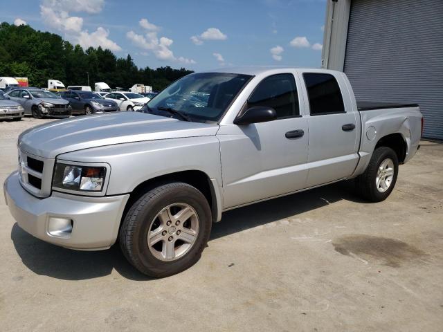 1D7RE3GK6BS598660 - 2011 DODGE DAKOTA SLT SILVER photo 1