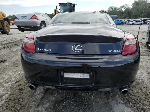 JTHFN45Y979012217 - 2007 LEXUS SC 430 BLACK photo 6