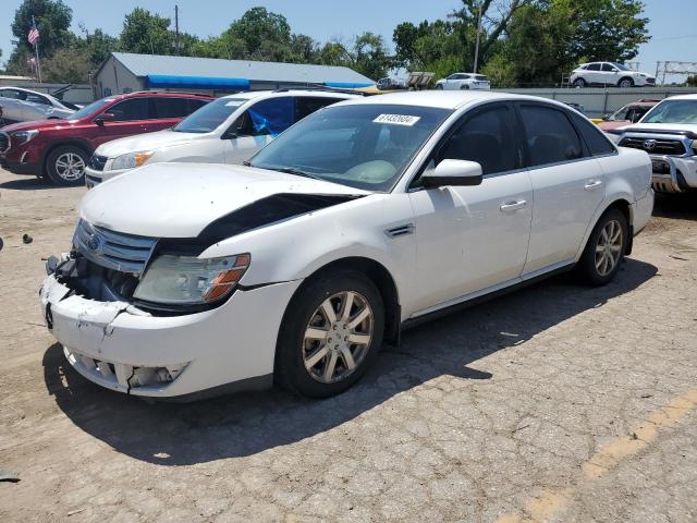 1FAHP24W38G151402 - 2008 FORD TAURUS SEL WHITE photo 1